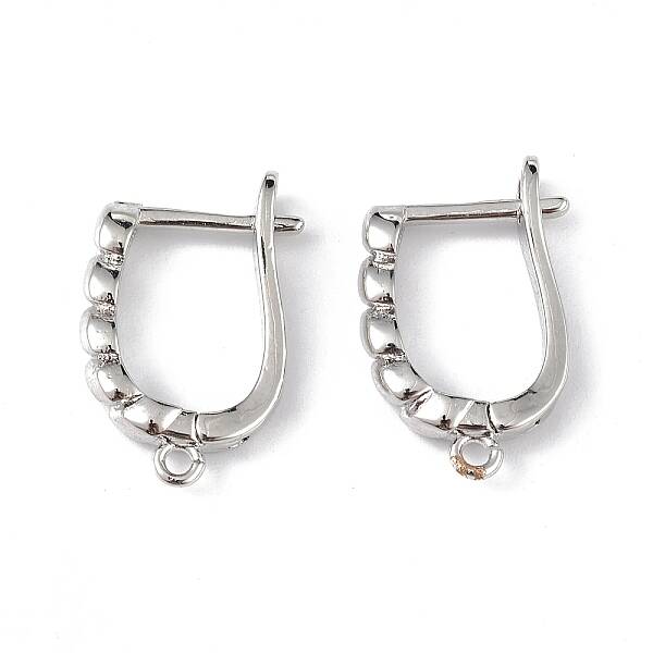 Brass Hoop Earring Findings