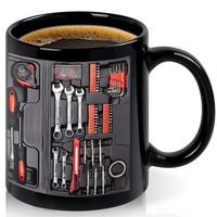 Mechanic Toolbox Design Coffee Mug, 1 Count 11oz Creative Coffee Mug, Coffee Water Cup for Home Office Kitchen Use, Drinkware