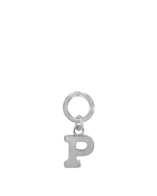 One Love Initial Charms | Metal Color: Silver | Style: P