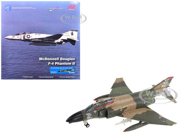 McDonnell Douglas EF-4C Wild Weasel Fighter-Bomber Aircraft 64-0840, 67th TFS, Korat RTAFB, Super Cocks Swiss Samilar (1971...