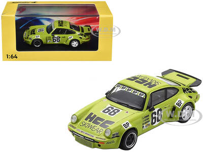 Porsche 911 Carrera RSR 3.0 #68 Guy Verrier - Florian Vetsch - Jean-Robert Corthay 24 Hours of Le Mans (1975) 1/64 Model Ca...