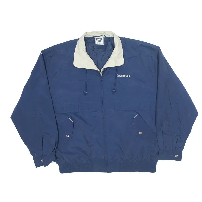 LEE Bomber Jacket Blue Mens XL