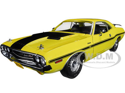 1970 Dodge Challenger R/T Yellow with Matt Black Stripes \