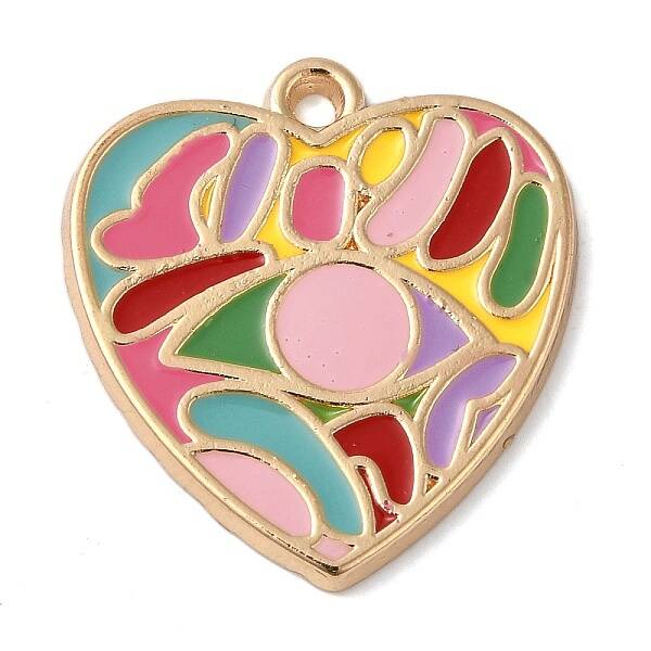 Zinc Alloy Enamel Pendants