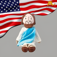 Jesus plush toy, Soft and cuddly stuffed toy for kids and adults, lovely plush gift, religious thanksgiving christmas christi...