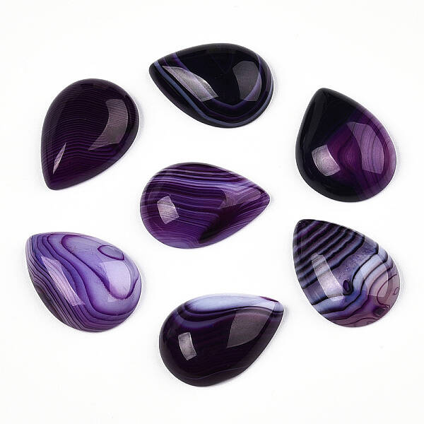 Natural Banded Agate/Striped Agate Cabochons