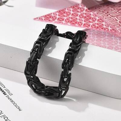 304 Stainless Steel Wheat Chain Bracelets for Women Men
