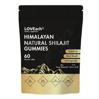 Himalayan Shilajit Gummies | With Ashwagandha, Gokshura & other herbs | No added sugar | 60 Gummies