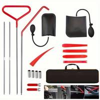 Portable professional car tool kit - Car repair tool kit with car bag - Emergency door dent repair tool for cars and trucks A...
