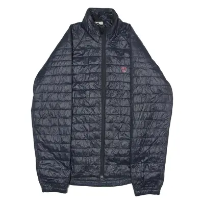 TIMBERLAND Mens Quilted Jacket Blue M