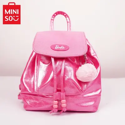 Barbie Sunlit Glow Series Pink Backpack - School Bag For Girls With Shoulder Strap For Travel For School Gift for Daughter
