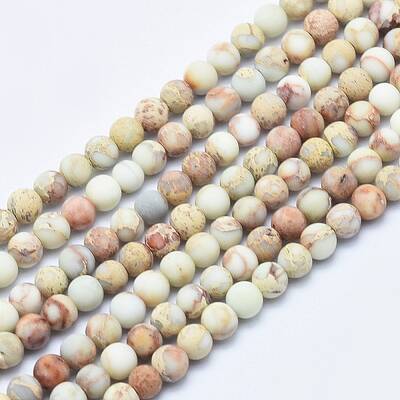 Natural Imperial Jasper Beads Strands