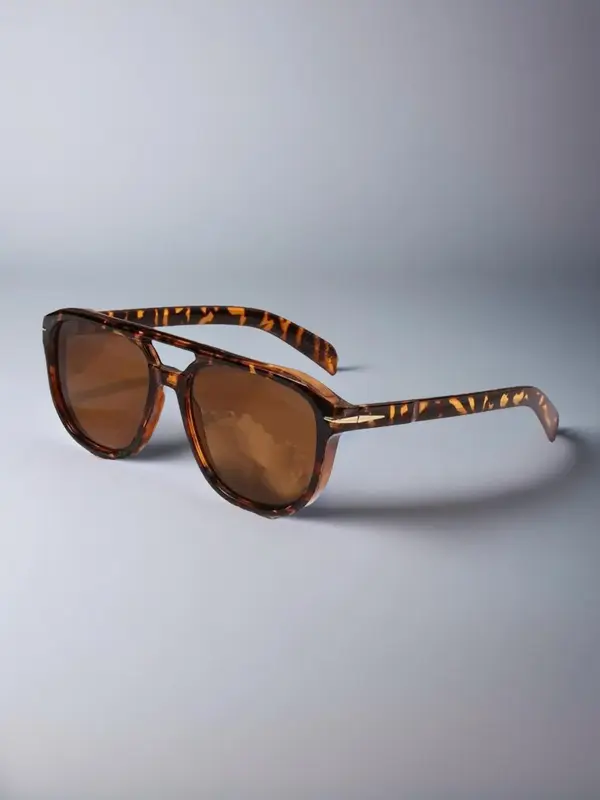 Summer Top Bar Design Sunglasses, New Personality Travel Accessories for Women & Men, Matching Lightweight and Durable for Ou...