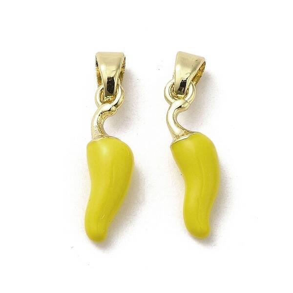 Brass Enamel Pendants