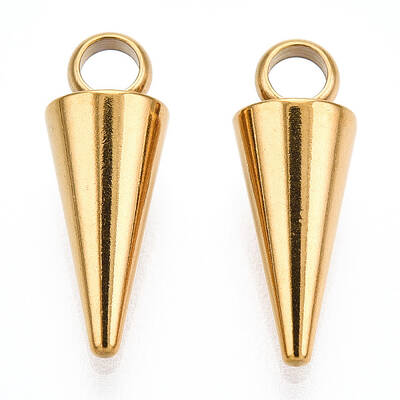 Rack Plating 201 Stainless Steel Charms