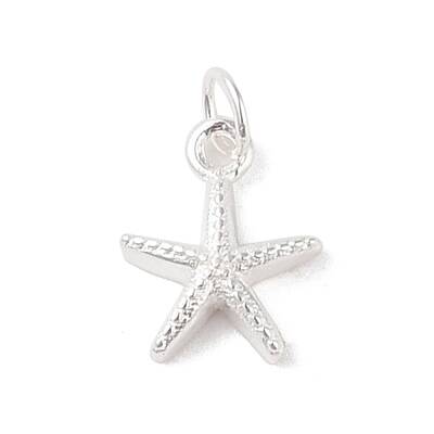 925 Sterling Silver Starfish Charms