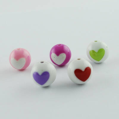 Opaque Acrylic Beads