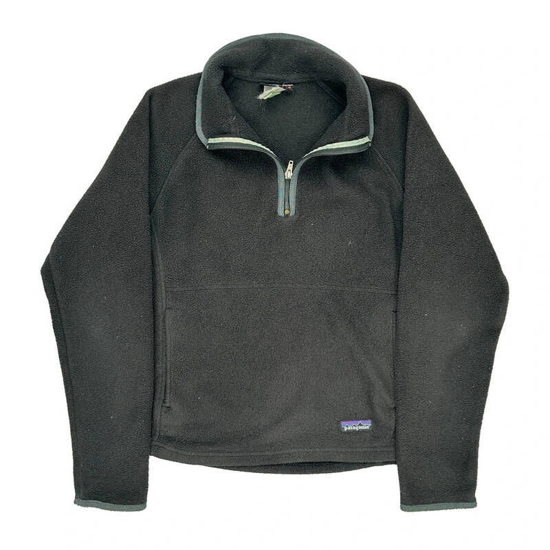 Synchilla Patagonia Fleece - Small Black Polyester | Size: small