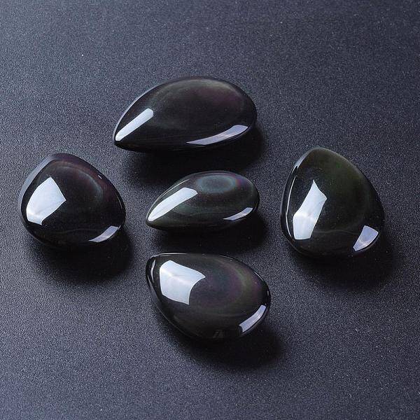 Natural Obsidian Beads