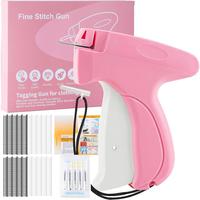 Stitchy Gun for Clothes, Handheld Stitch Gun Quick Clothing Fixer, Tagging Gun Tag Attacher, Quick Stitch Micro Sewing Kit In...