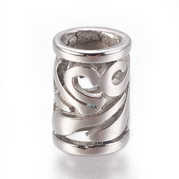 Tarnish Resistant 304 Stainless European Beads