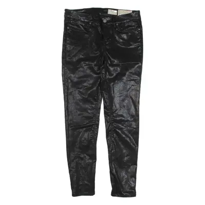 ALL SAINTS Brodie Womens Trousers Black Regular Skinny W27 L27