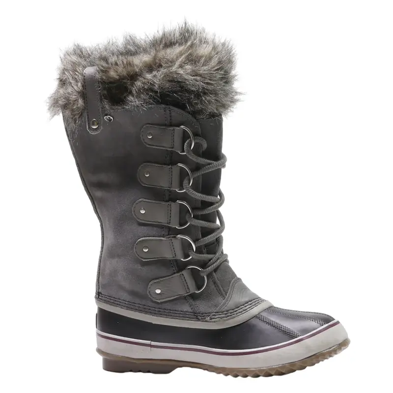SOREL Snow Boots Grey Synthetic Womens UK 8