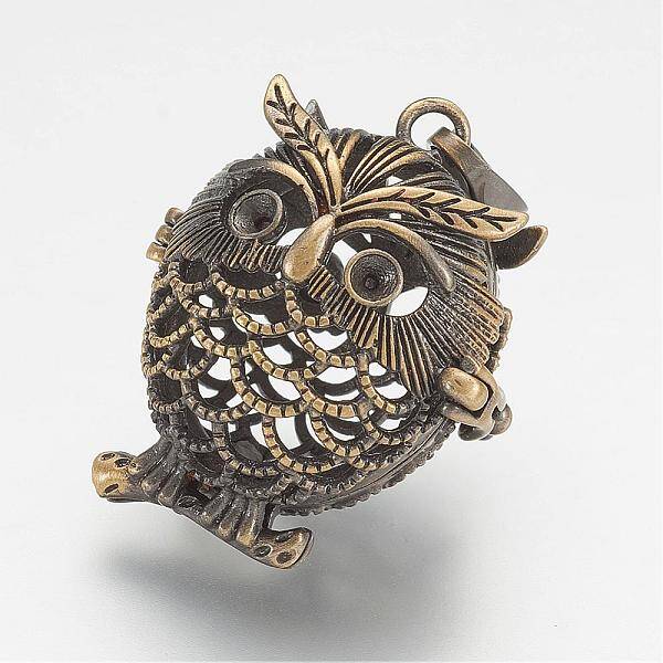 Brass Cage Pendants