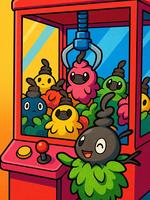 Burmy's Claw Game (1 ball) - Ball contains 2 packs or 1 slab or 1 Burmy Curiosity Pack