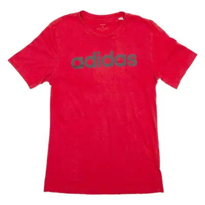 ADIDAS Mens T-Shirt Red S