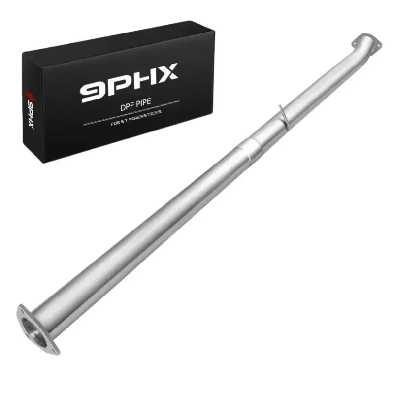 2011-2025 Powerstroke 6.7 DPF Delete Race Pipe 4/5 Inch for Ford F250,F350,F450