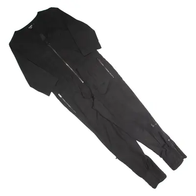 DKNY Womens Jumpsuit Black Tapered S