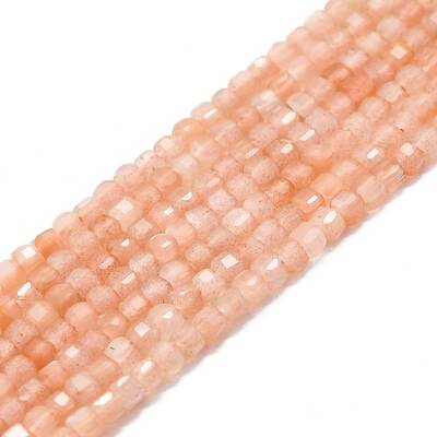 Natural Sunstone Beads Strands