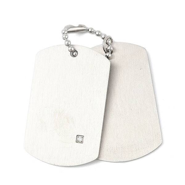 304 Stainless Steel Rhinestone Pendant