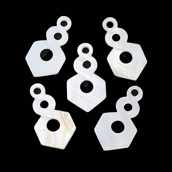 Natural Freshwater Shell Pendants