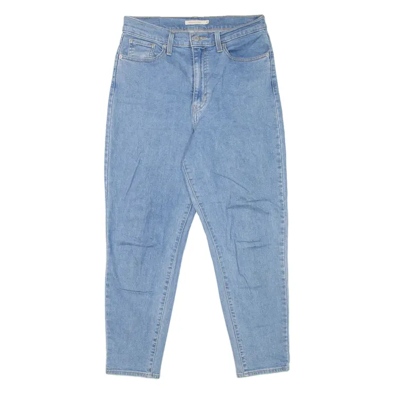 LEVI'S High Waisted Womens Jeans Blue Regular Tapered W29 L27