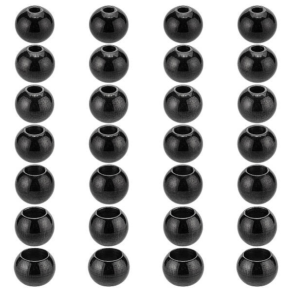 28Pcs 7 Styles Rack Plating 304 Stainless Steel Bead