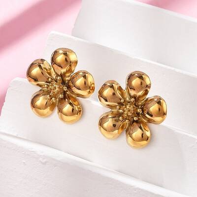 304 Stainless Steel Stud Earrings