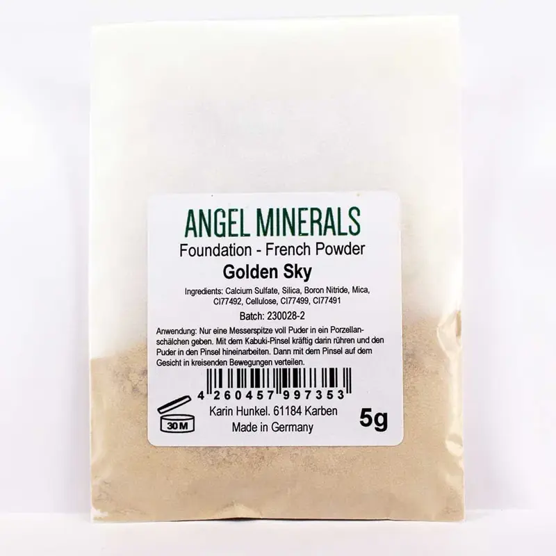 Angel minerals French Powder Foundation Refill Golden Sky (5g)