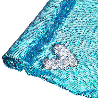 PVC Reversible Sequin Fabric