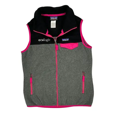 Patagonia Fleece Gilet - Medium Black Polyester | Size: medium