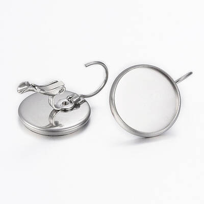 Tarnish Resistant 304 Stainless Steel Leverback Earring Findings