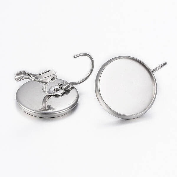 Tarnish Resistant 304 Stainless Steel Leverback Earring Findings