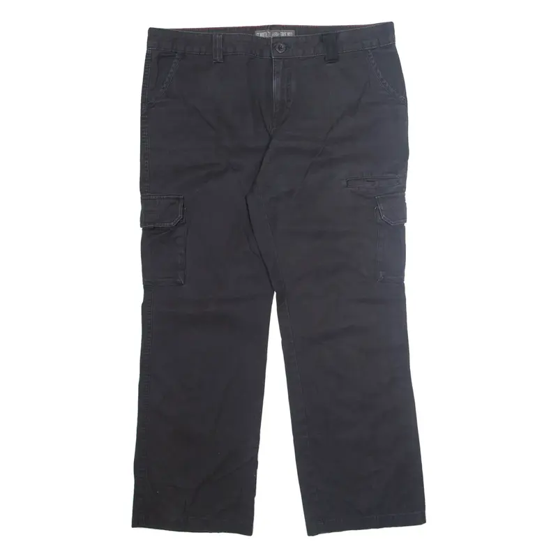 DICKIES Cargo Mens Trousers Grey Regular Straight W38 L31