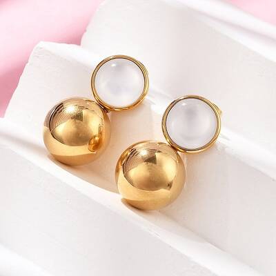 304 Stainless Steel Stud Earrings