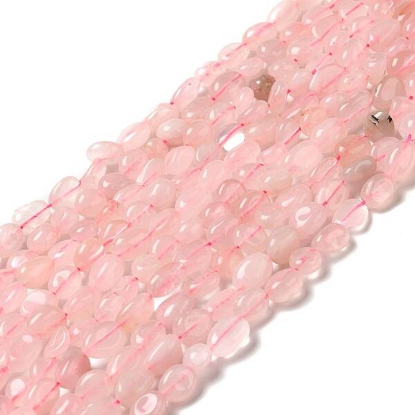 Natural Rose Quartz Beads Strands