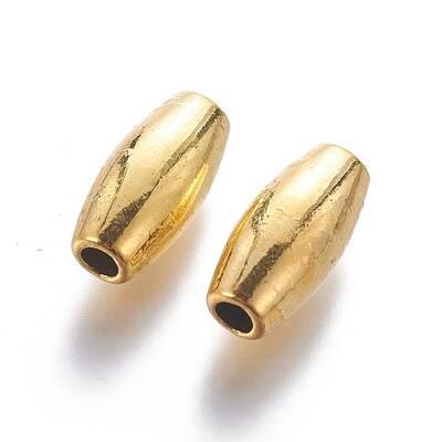 Tibetan Style Alloy Rice Beads