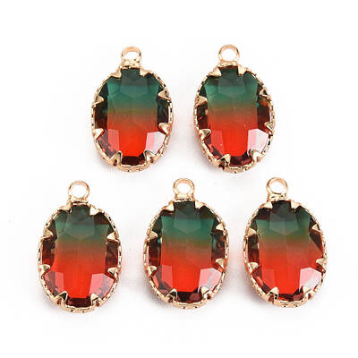Gradient Color Glass Pendants