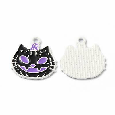 Alloy Enamel Pendants