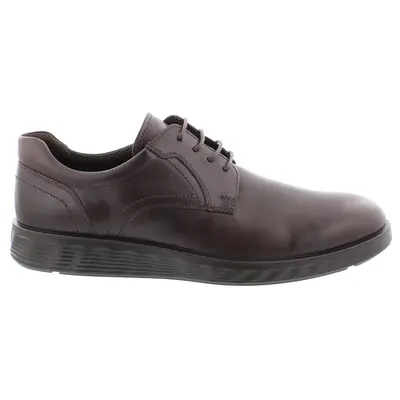 Ecco S Lite Hybrid Leather Men's Lace Up Shoes - Mocha - Size:US 9-9.5 Men